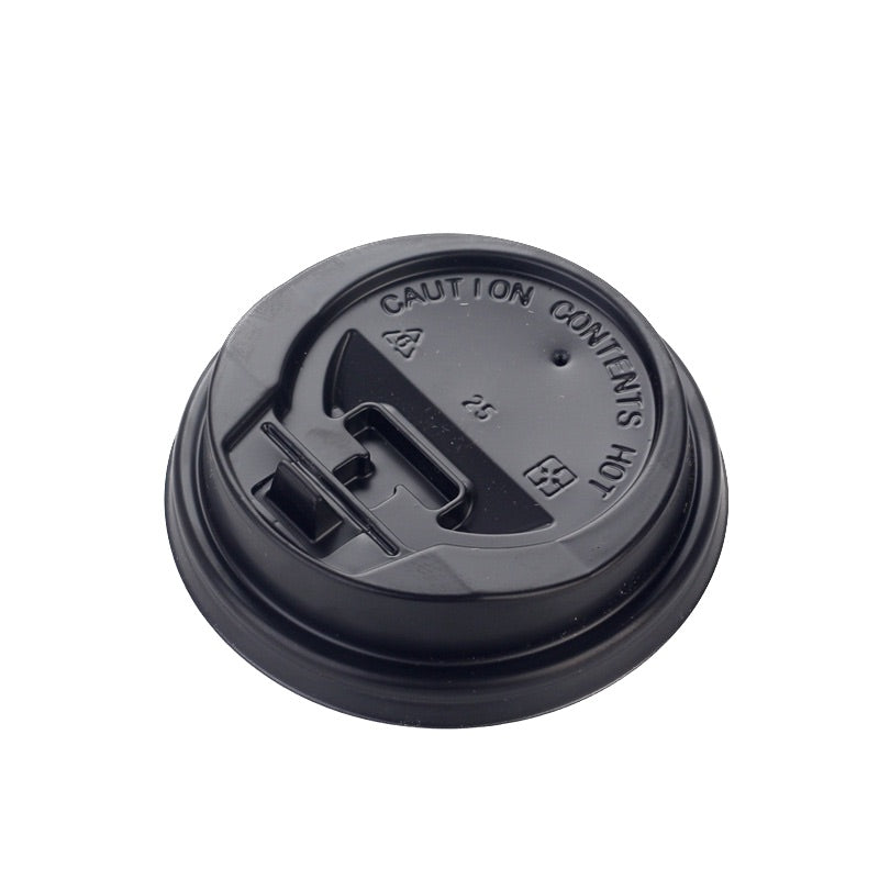 Vaso de papel de doble capa de 16 oz con tapa 