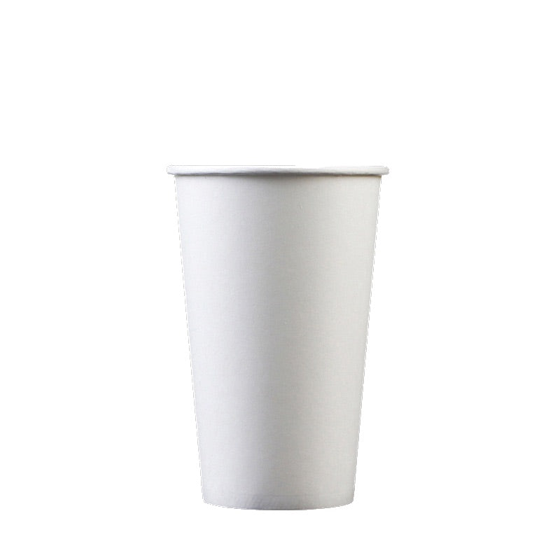 Vaso de papel de una sola capa de 16 oz 