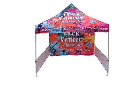 Tent With Half Walls On Each Side And Wheel Bag - By Boat