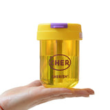 Botella de agua con pajita para niños de 300 ml 