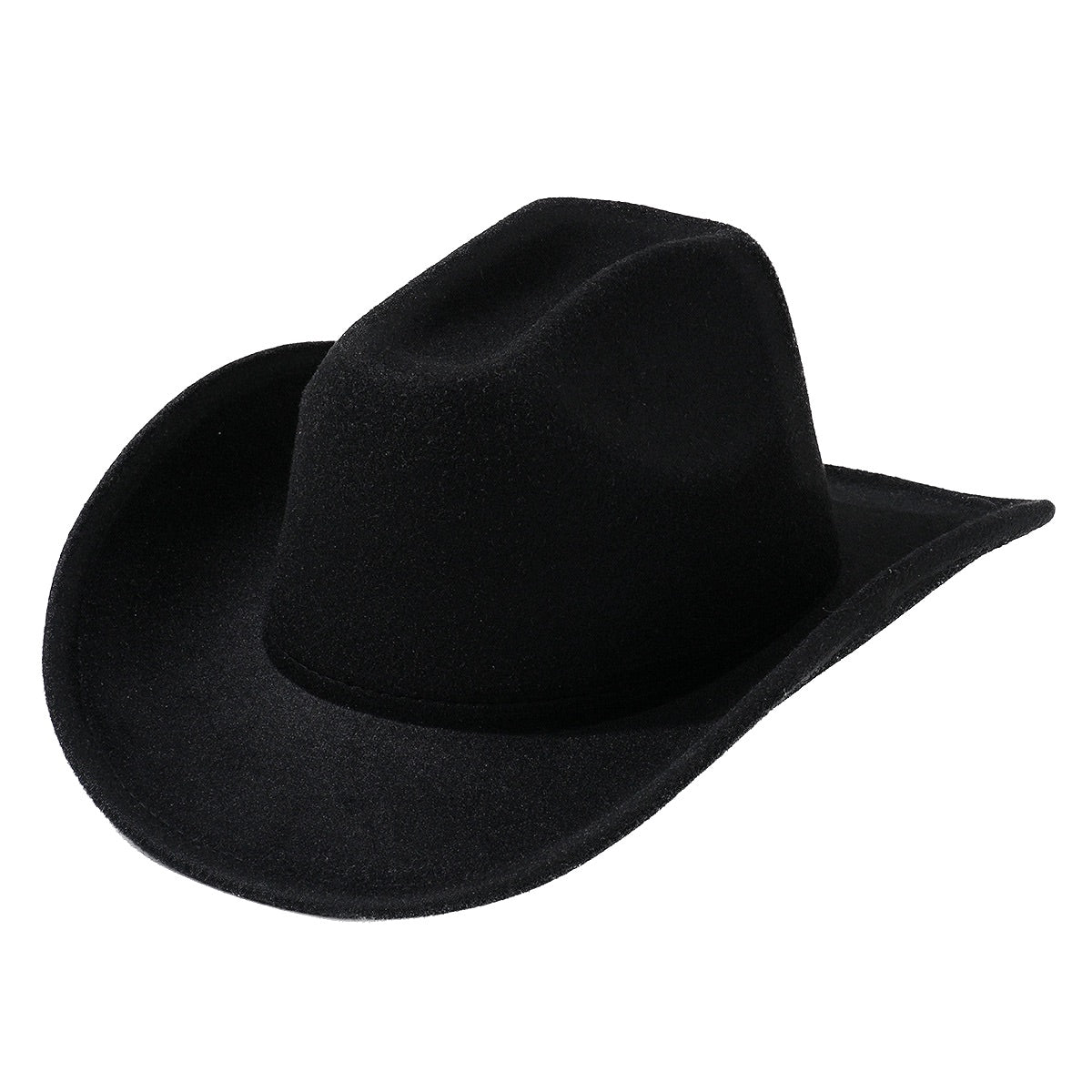 Sombrero de vaquero sin ribete 