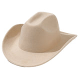 Sombrero de vaquero sin ribete 