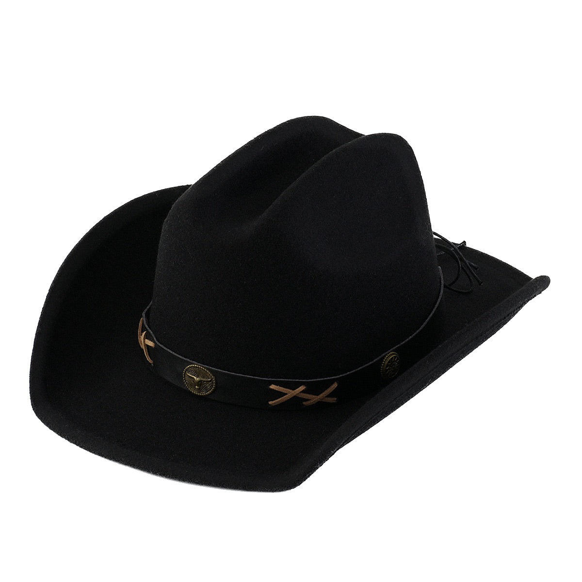 Retro Felt Denim Hat