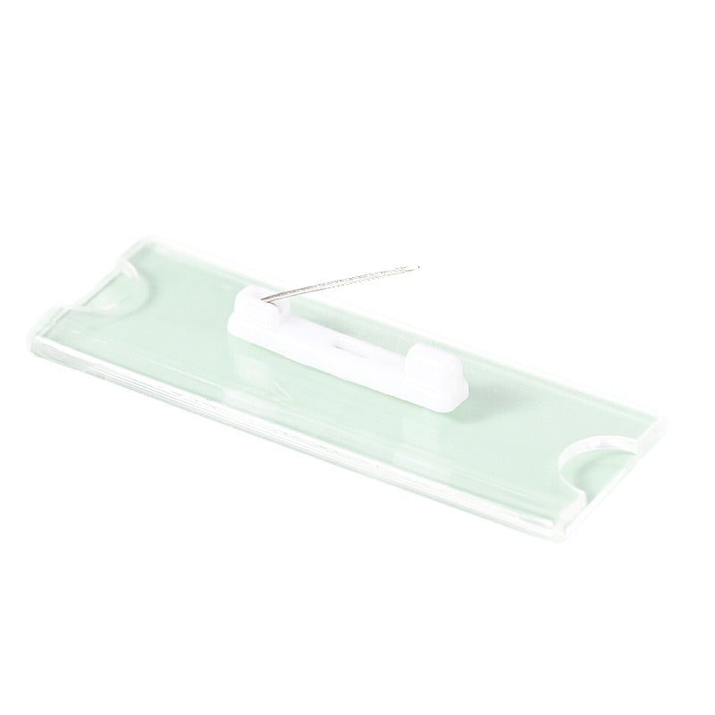 Transparent Acrylic Chest Badge