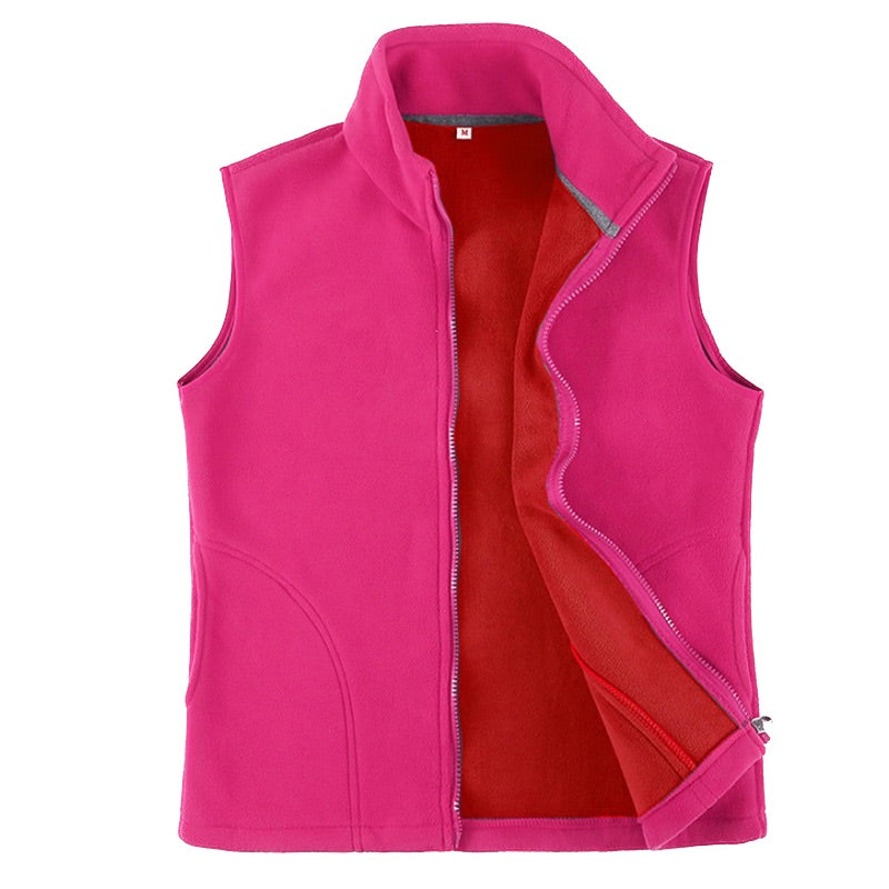 Chaleco polar para mujer 