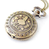 Vintage Quartz Pocket Watch With Box