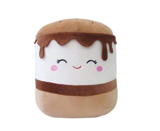 Almohada S'mores de 4 pulgadas 