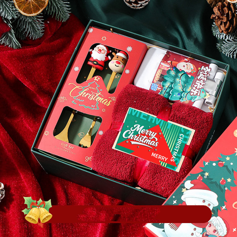 Christmas Fork And Spoon Gift Set