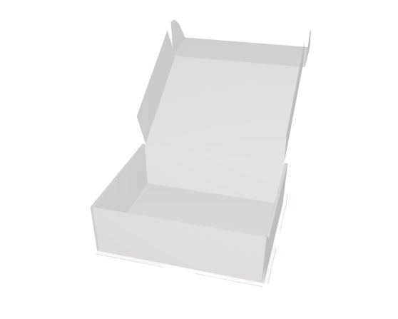 Customized White Paper Box