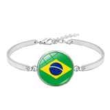 World Cup Cheer Metal Bracelet