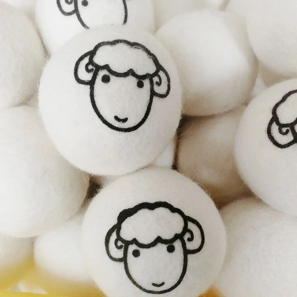 Bola de secadora blanca 