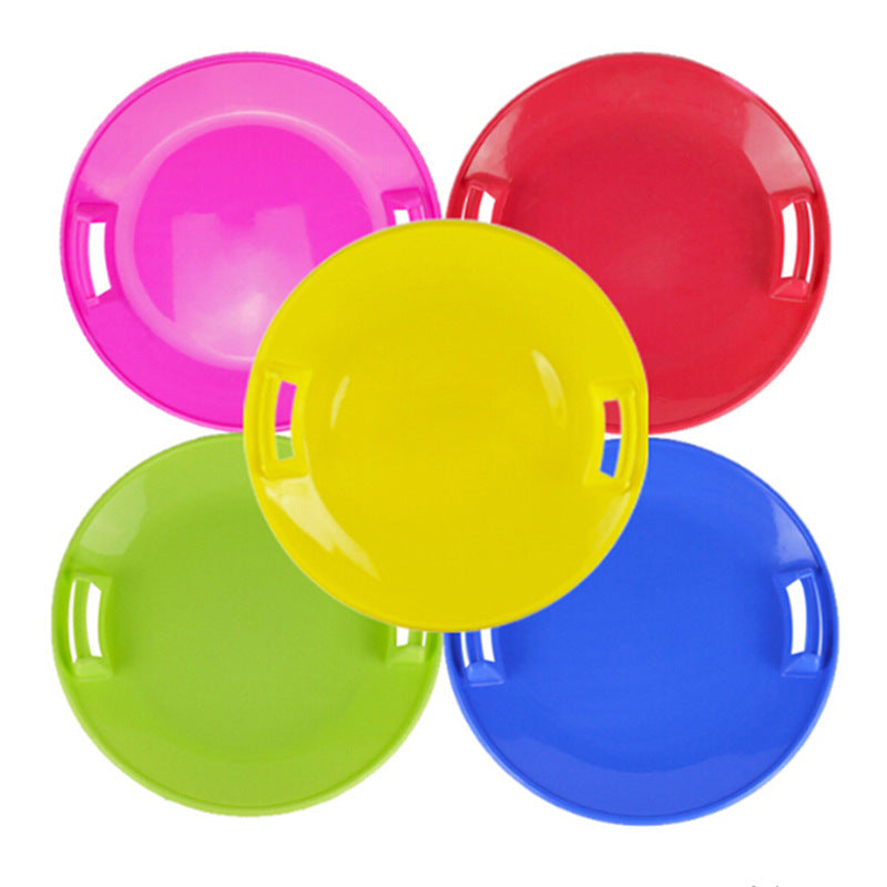 Trineo redondo de plástico 