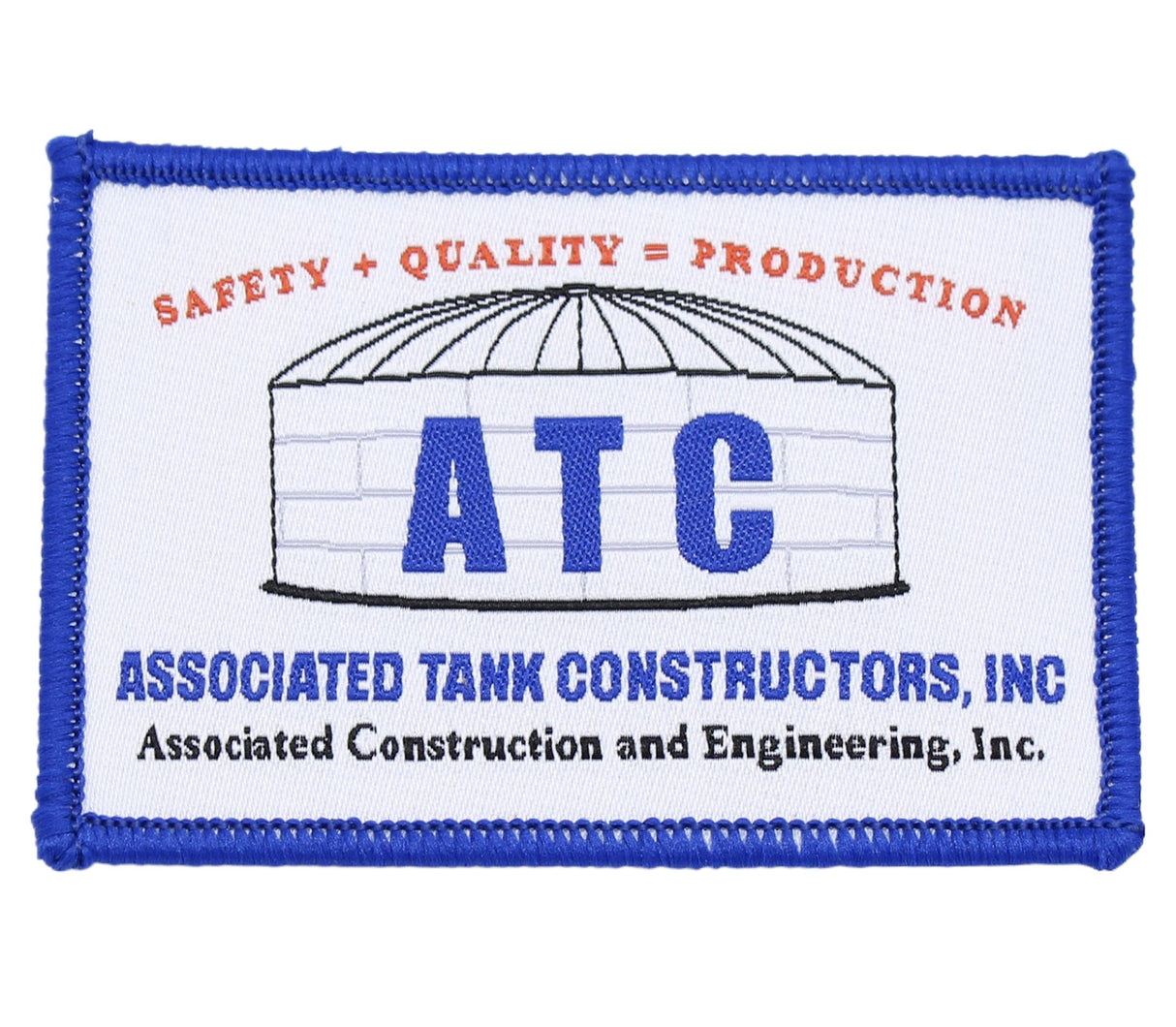 Embroidered Patch With Adhesive Backing
