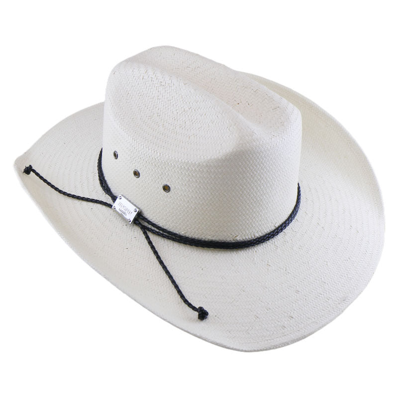 Wide Brim Cowboy Straw Hat