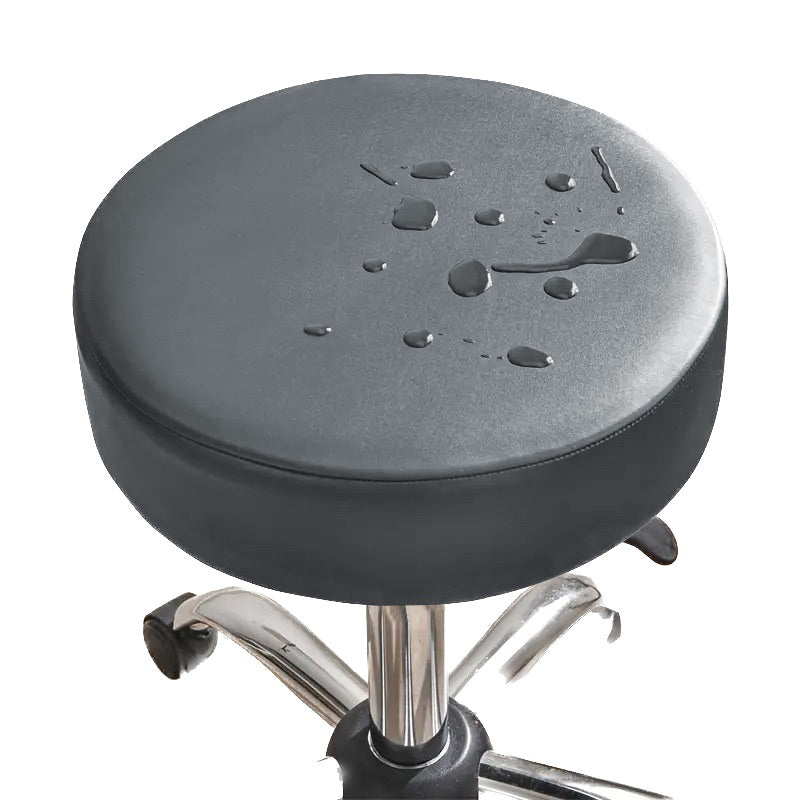 Pu Round Stool Seat Cover