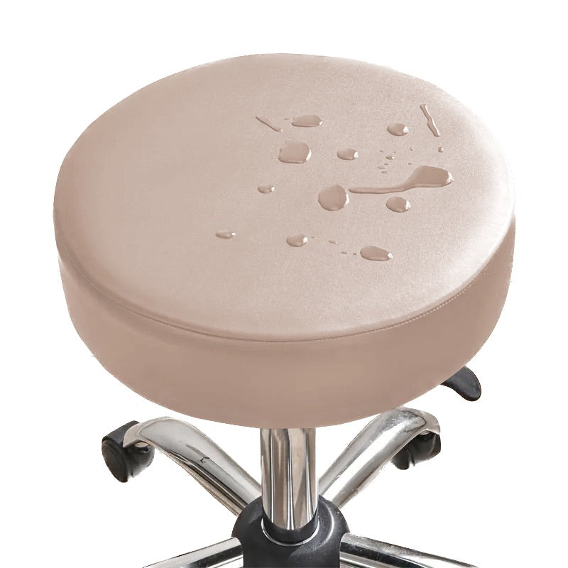 Pu Round Stool Seat Cover