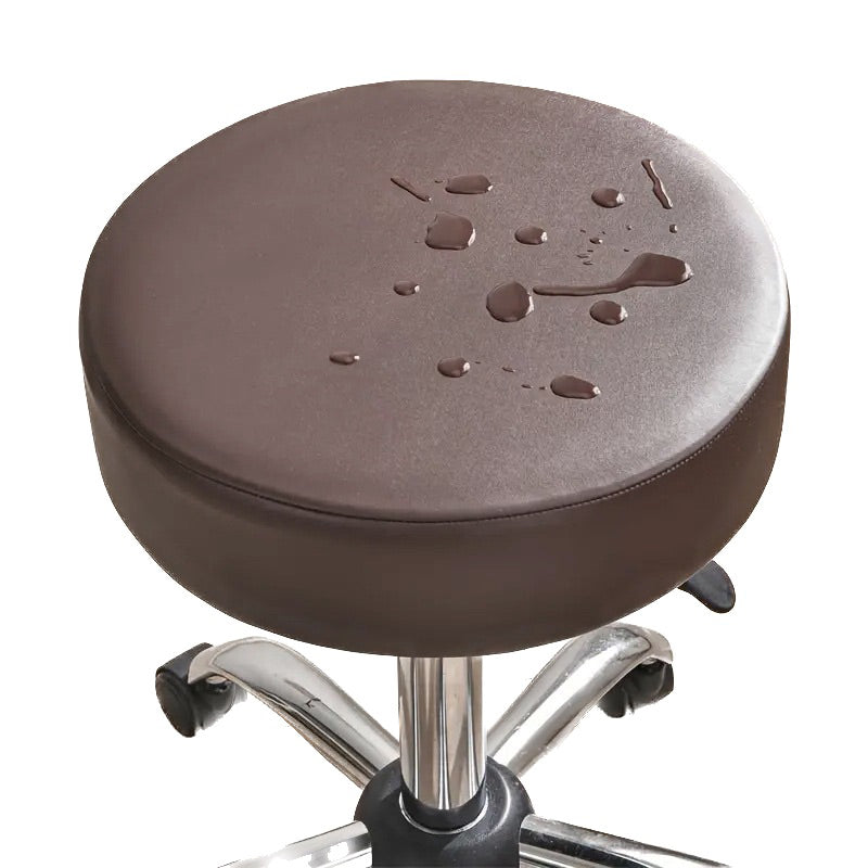 Pu Round Stool Seat Cover