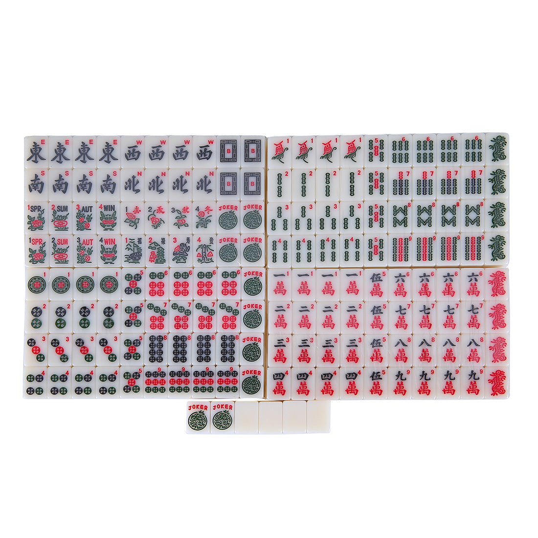 Mini American Mahjong Tile Set