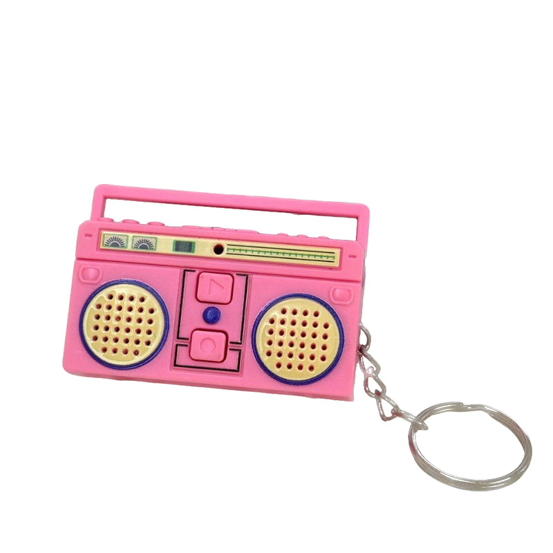 Mini Boombox Keychain