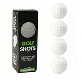 4 Pcs Golf Ball Shaped Shot Glass Set