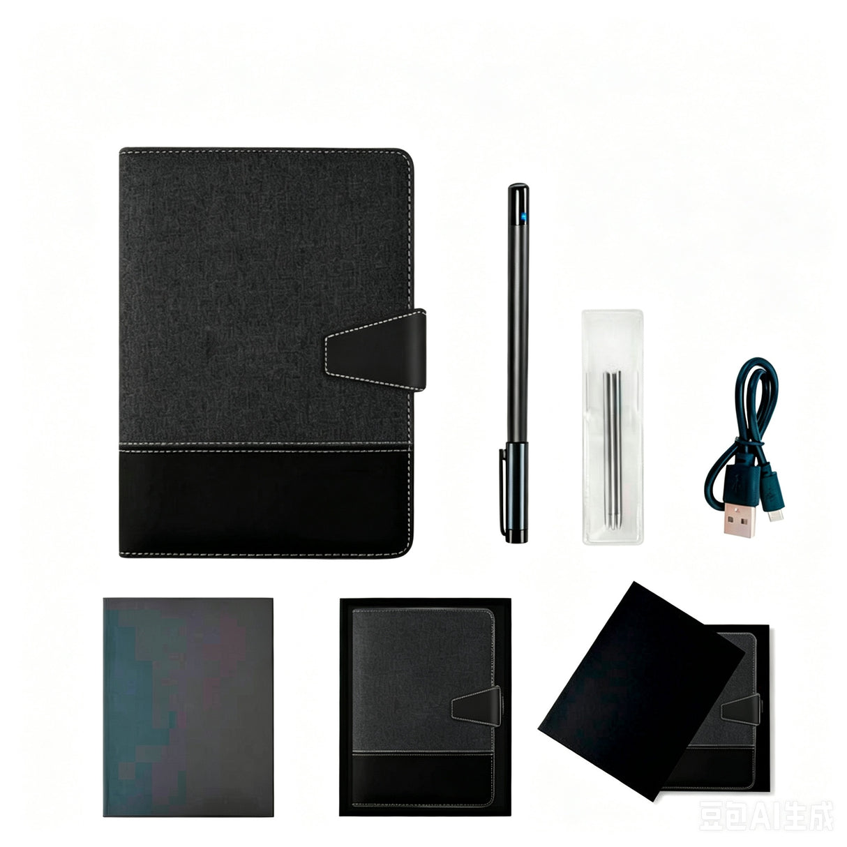 A5 Loose-leaf Smart Digital Notebook Set