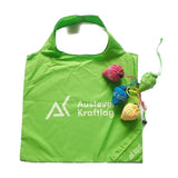 Foldable Reusable Polyester Shopping Tote Bag