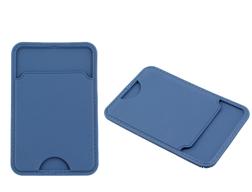 Self-adhesive Silicone Phone Card Holder