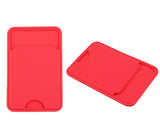 Self-adhesive Silicone Phone Card Holder