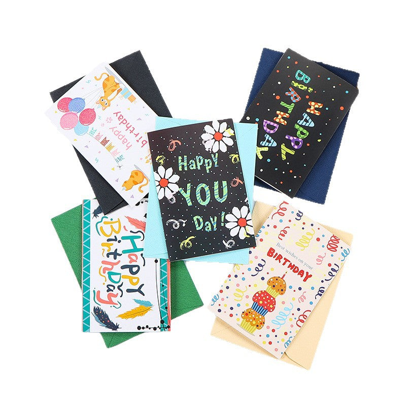 Birthday Greeting Card With Envelope Set