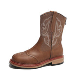 Women Western Cowboy Boots With Bow