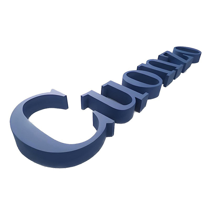 Acrylic Letter Sign - By Boat
