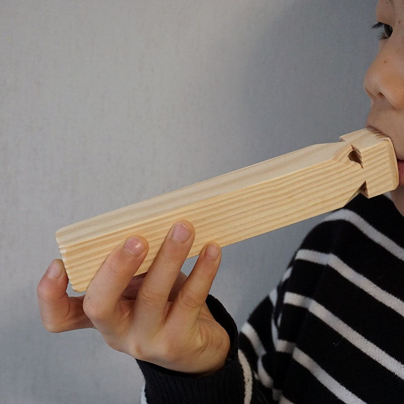 Wooden Train Whistle Flute