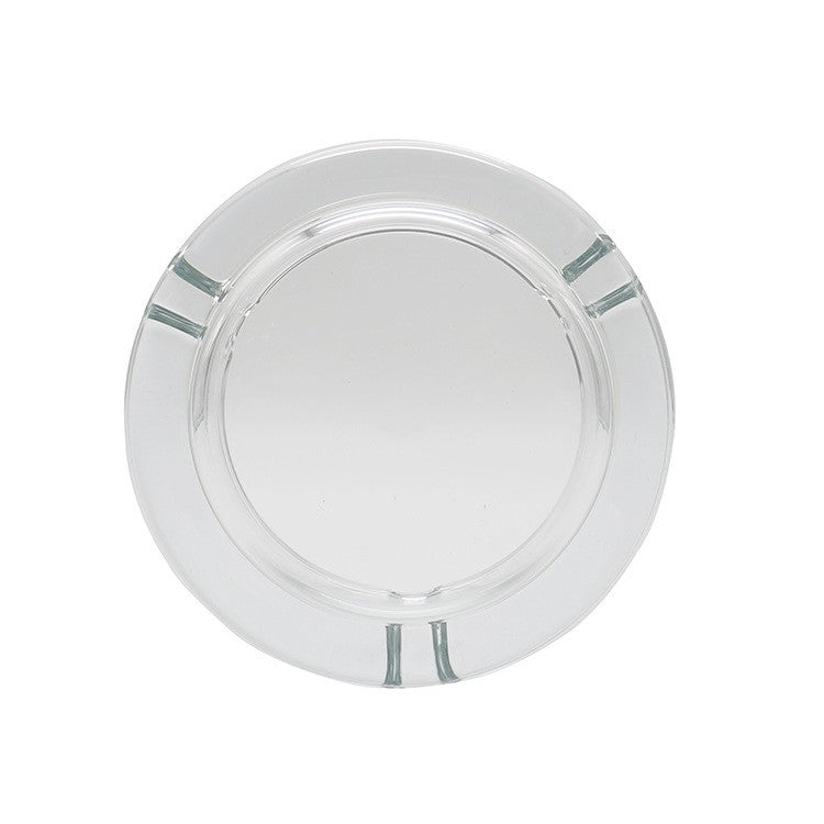 Round Transparent Glass Ashtray