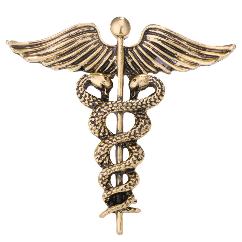 Caduceus Pin