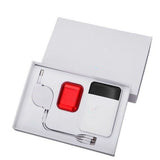 Coffret cadeau batterie externe et écouteurs 