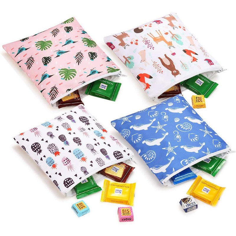 6.5x7.5 Inch Reusable Snack Bag
