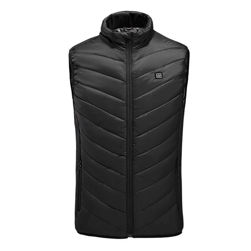 Gilet chauffant sans chapeau avec batterie externe 