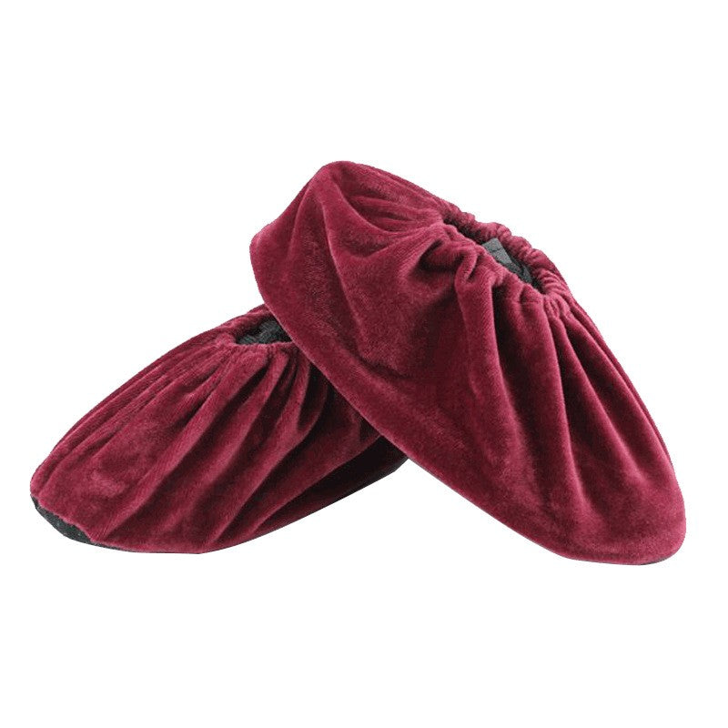 Couvre-chaussures en velours 
