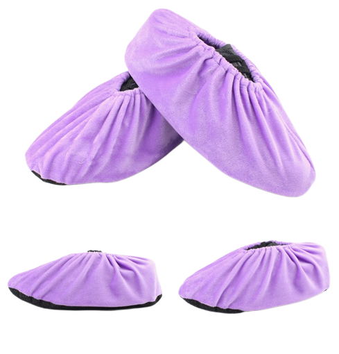 Couvre-chaussures en velours 