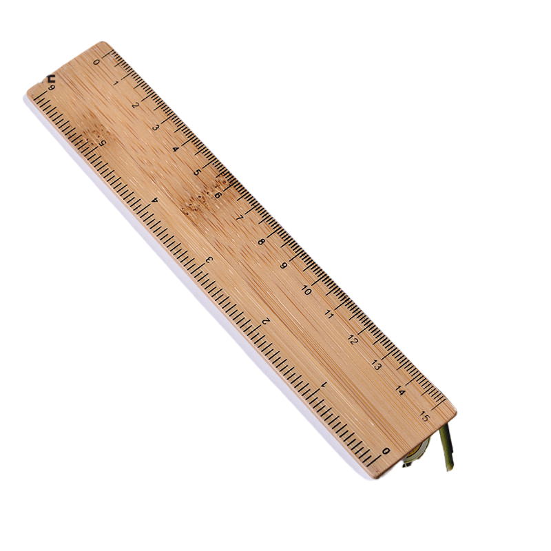 Règle en bois de 15 cm 