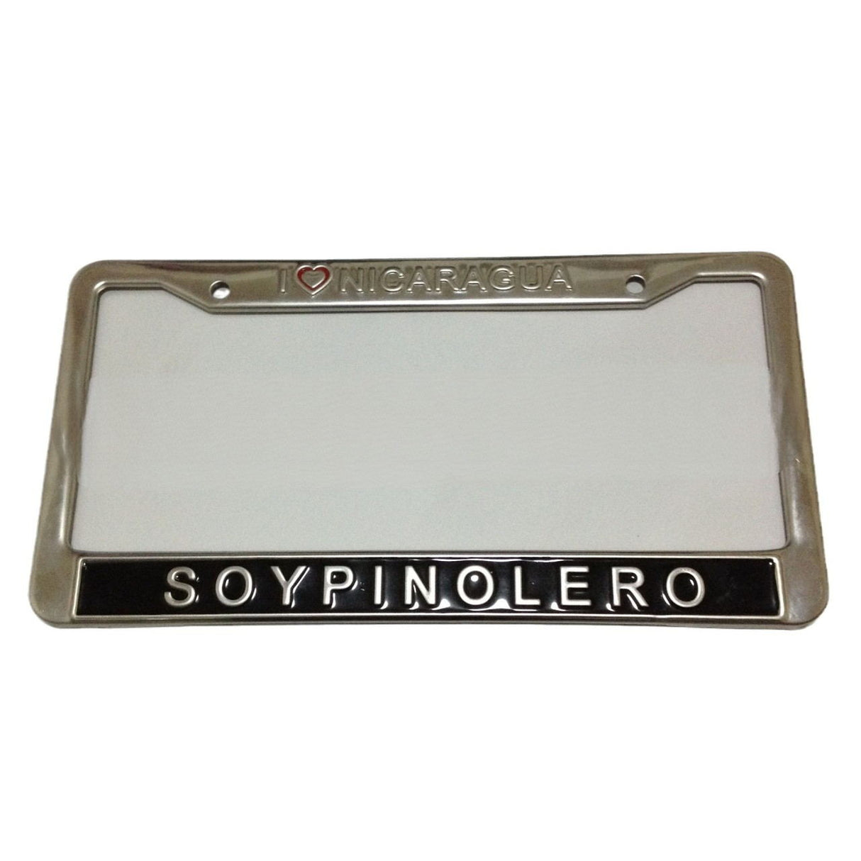Placa de matrícula de plástico personalizada 