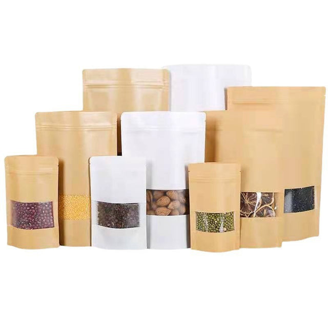 Zipper Self-supporting Bag