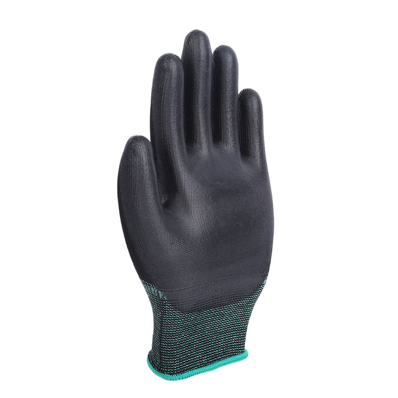 Pu Coated Palm Protective Gloves