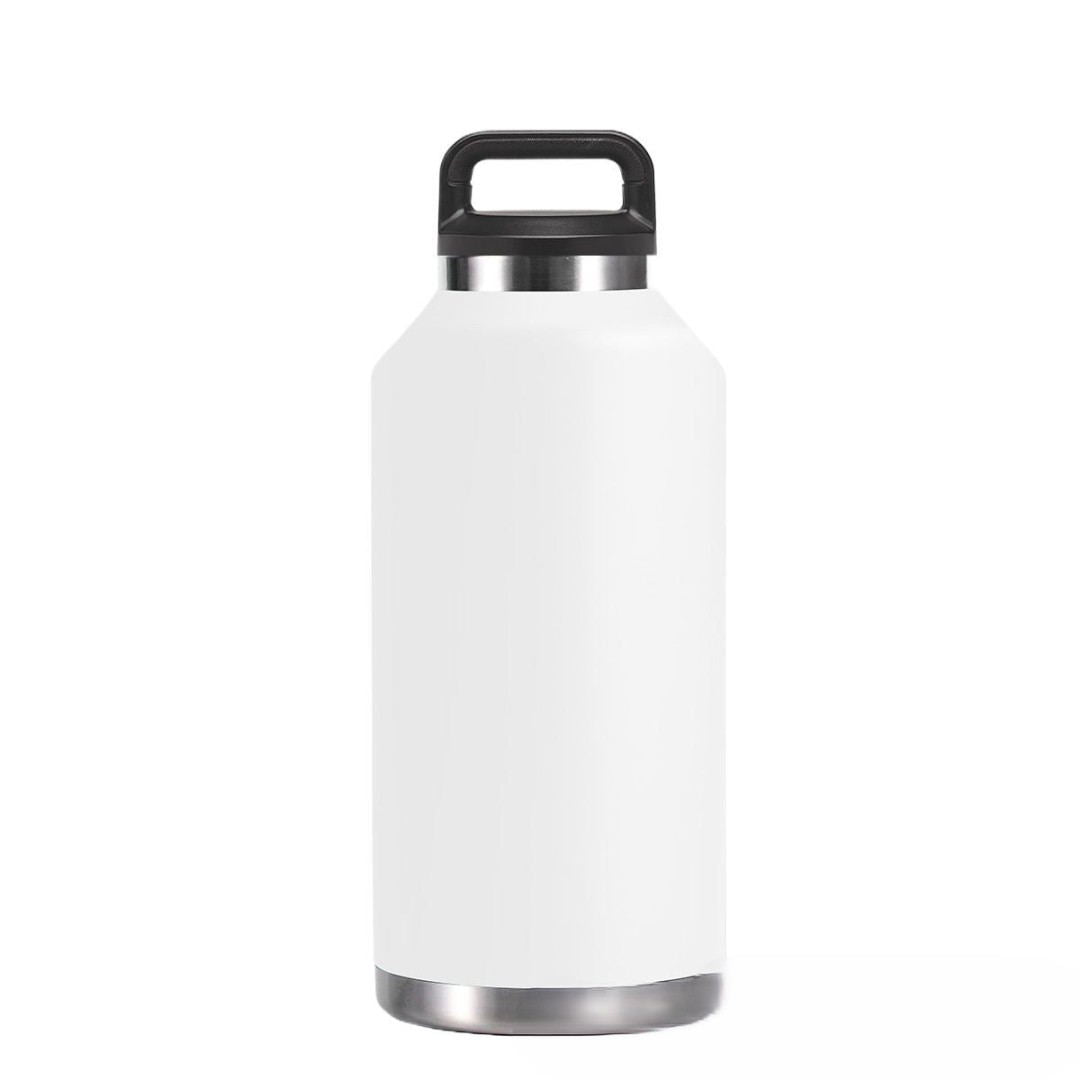 Bouteille d'eau en acier inoxydable de 64 oz 