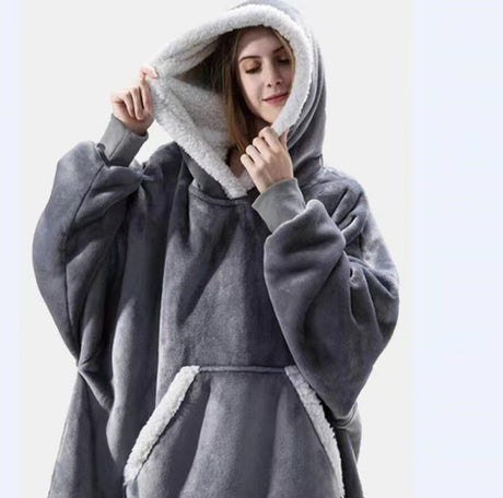 Oversized Tv Blanket Hoodie