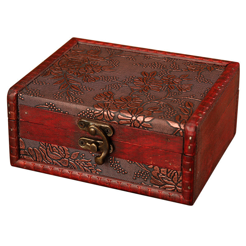 Vintage Wooden Storage Box