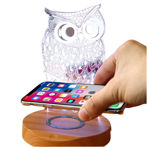 Led Acrylic Wireless Charging