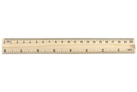 Wood School Ruler