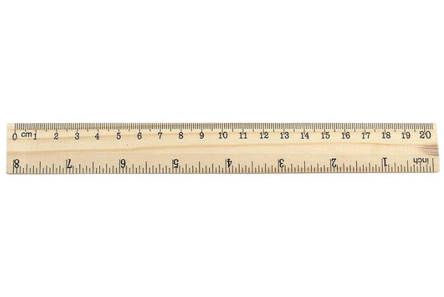 Wood School Ruler
