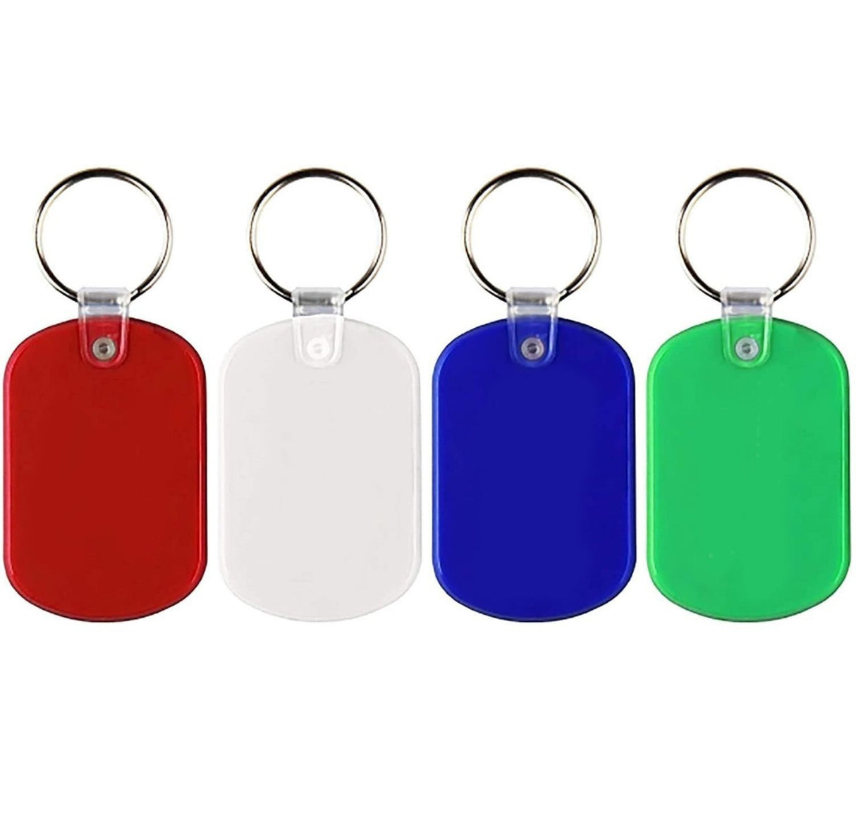 Pvc Standard Shaped Key Tag